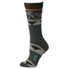 Boot Doctor Ladies Horse Pattern Grey Crew Socks 0417506