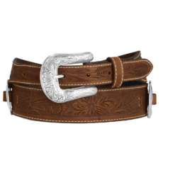 Brighton Ladies Sedona Concho Dark Brown Western Belt C51309