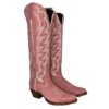 Caborca Silver® Tennessee Whiskey Gamuza Rosa Snip Toe Boots SLMAF056