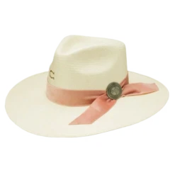 Charlie 1 Horse® Ladies Only Prettier Natural Straw Hat CSONPT-343481