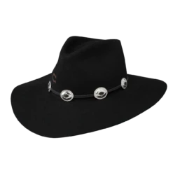 Charlie 1 Horse Traveler Black Western Felt Hat CWTVLR-403607