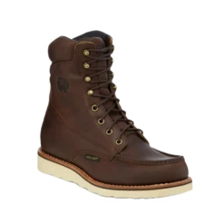 Chippewa Men's Edge Walker Briar Waterproof Brown Work Boots 25346