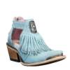 Junk Gypsy By Lane Ladies Kiss Me At Midnight Turquoise Booties JG0066C