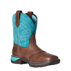 Ariat® Ladies Anthem Shortie Dark Cottage & Turquoise Boots 10035776