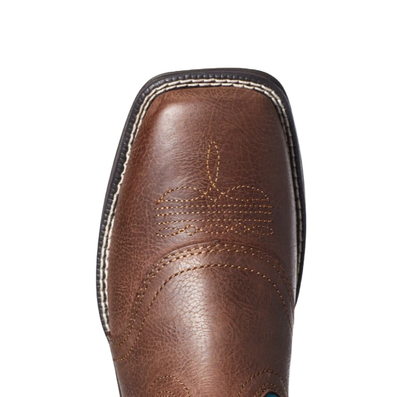 Ariat® Ladies Anthem Shortie Dark Cottage & Turquoise Boots 10035776 2 Ariat® Ladies Anthem Shortie Dark Cottage & Turquoise Boots 10035776 - Image 2