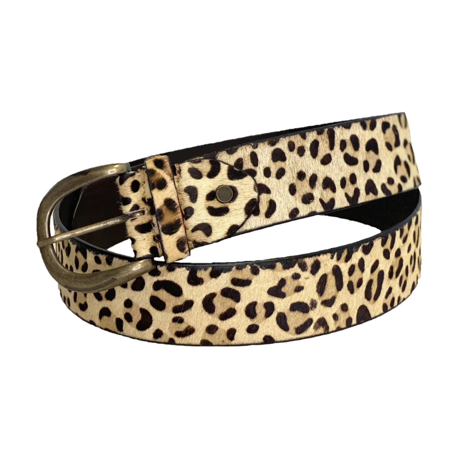 Diba True Small Cheetah Print Hair-On Belt DB3508-CHE 1 Diba True Small Cheetah Print Hair-On Belt DB3508-CHE