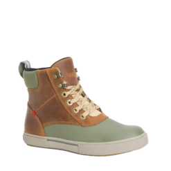 XTRATUF Ladies Cathay Spice Lace Leather Ankle Deck Boots LALW-700