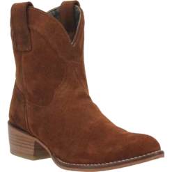 Dingo® Ladies Whiskey Brown Tumbleweed Western Bootie DI561-BN130