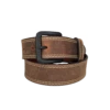 Heritage Leathers USA Men's Vintage Stitched Brown Belt 2102