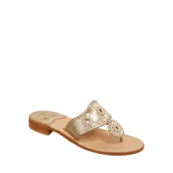 Jack Roger Ladies Slip On Platinum Sandals 1219SN0001042PLTNM