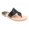 Jack Rogers Ladies Flat Black Sandals 111221JK01007