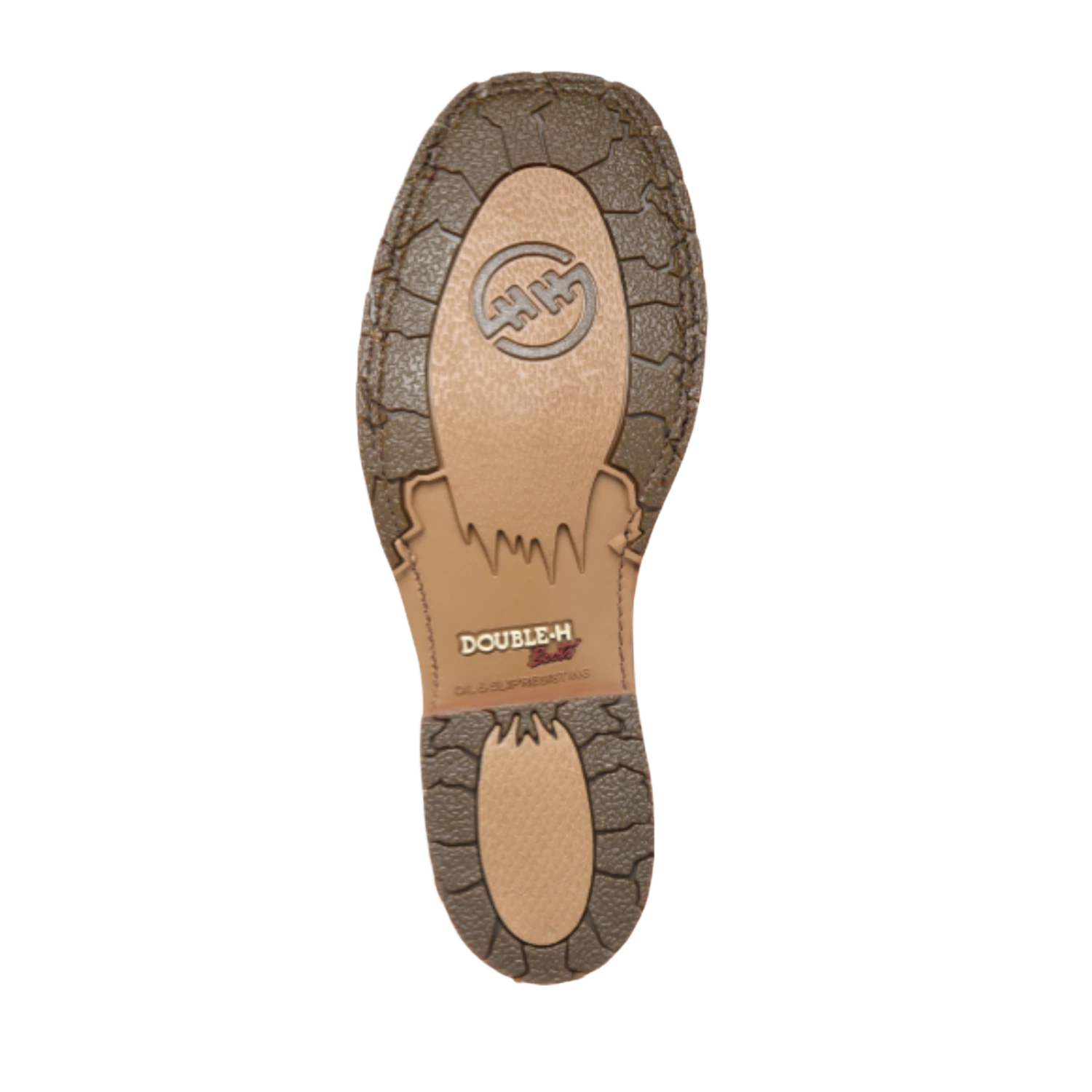 Double H® Men's Bregman 12" Wide Square Toe Brown Work Boots DH8645 2 Double H® Men's Bregman 12" Wide Square Toe Brown Work Boots DH8645 - Image 2