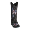 Lane Ladies Old Glory American Flag Jet Black Snip Toe Boots LB0414A