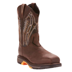 Ariat® Men's Workhog XT Dare Brown Carbon Toe Work Boots 10024952