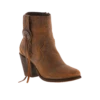 Liberty Black Ladies Vintage Canela Brown Booties SL-MBF002