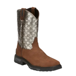 Tony Lama Men's TLX Biboll Diamond Plate Comp Toe Work Boots TW4022