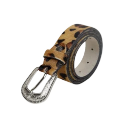 Myra Bag Ladies Rock On Leopard Hairon Leather Belt S-2929