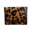 Myra Bag All Eyeballs Hair-On Leopard Print Coin Purse S-2971