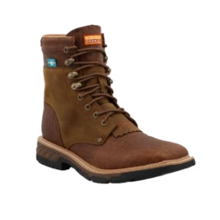 Twisted X® Men's 8" CellStretch Lacer Distressed Brown Boots MXLW001