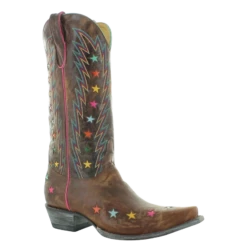 Yippee Ki Yay By Old Gringo Ladies Legacy 13" Brass Western Boots YL519-1