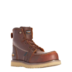 Ariat Men's Rebar Wedge MOC 6" H2O Rusted Copper Boots 10035917