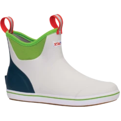 XTRATUF Men's Yulex Ankle Deck Eco Gray Pull On Boots XMAB-1EC