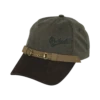 Outback Trading Company Unisex Sage Oilskin Equestrian Cap 1482-SAG