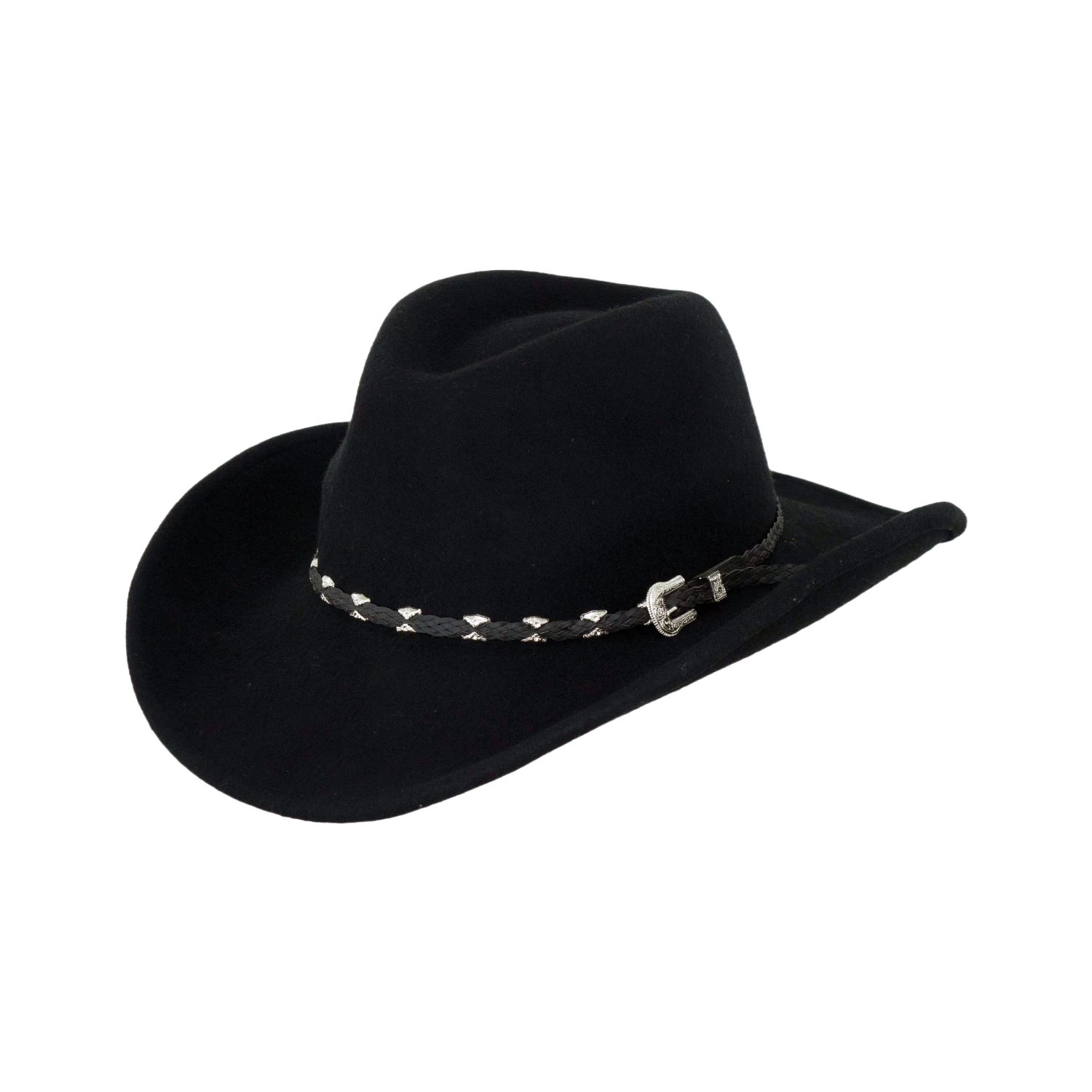 Outback Trading Company® Men's Wallaby Black Cowboy Hat 1320-BLK 1 Outback Trading Company® Men's Wallaby Black Cowboy Hat 1320-BLK