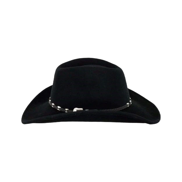 Outback Trading Company® Men's Wallaby Black Cowboy Hat 1320-BLK 2 Outback Trading Company® Men's Wallaby Black Cowboy Hat 1320-BLK - Image 2