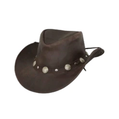 Outback Men's Rawhide Chocolate Wool Western Hat 1376-CHO