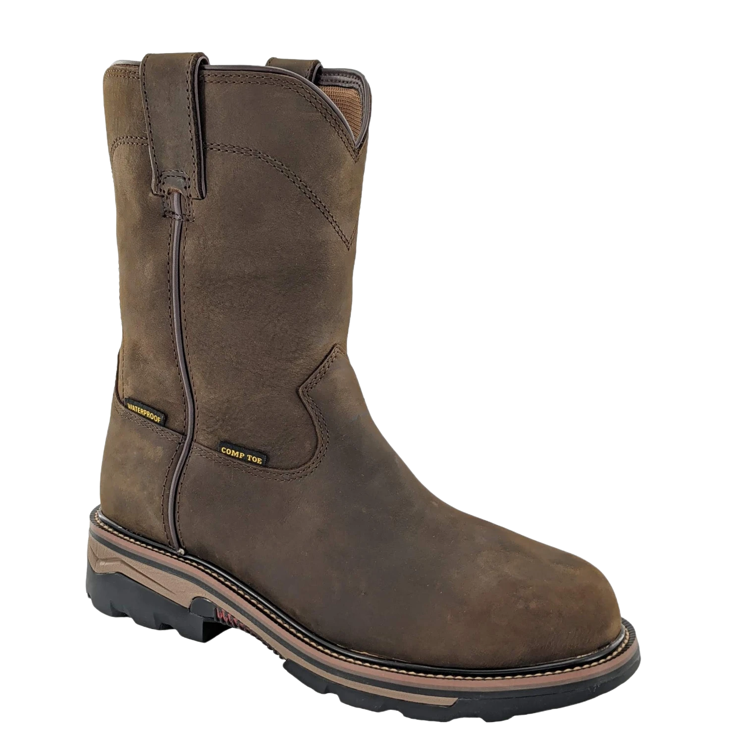 R. Watson Men's Dark Earth Waterproof Composite Toe Boots RW1022-CT-WP 1 R. Watson Men's Dark Earth Waterproof Composite Toe Boots RW1022-CT-WP