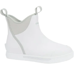 XTRATUF Men's Wheelhouse Ankle White Deck Boot XMW-100
