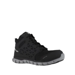 Reebok Men's Sublite Mid-Cut Alloy Toe Black Athletic Shoes RB4141