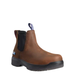 Ariat Men's Turbo Chelsea Domestic H2O Carbon Toe Work Boots 10036738