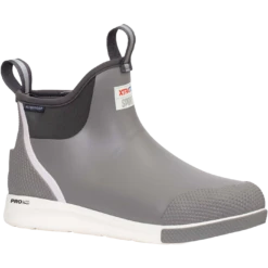 XTRATUF Men's Ankle Deck Sport Gray Pull On Boots ADSM-100