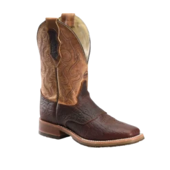 Double H® Men's 11" Wide Square Toe Roper Talache Brown Work Boots DH8305