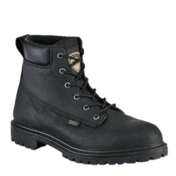 Irish Setter® Men's Hopkins 6 Inch Black Round Toe Work Boots 83670