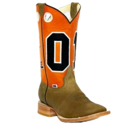 RockinLeather Ladies Orange "Just A Good Ol' Girl" Boots 2165