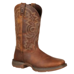Durango® Men's Rebel™ 12" Brown Western Square Toe Boots DB4443