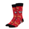 SockSmith® Men's "Mooove Over" Red Socks MNC2717-RED
