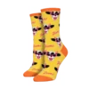 SockSmith Ladies "Milk Diva" Yellow Socks WNC2804-YEL