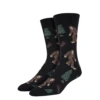 SockSmith Men's Bigfoot Black Socks SSM1423-BLK