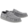 Hey Dude® Men's Wally Stretch Platinum Mix Shoes 110383267