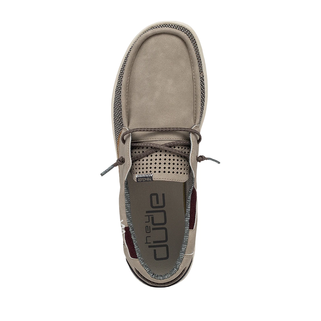 Hey Dude Men's Wally Welsh Grip Sand Slip On Shoe 112220591 2 Hey Dude Men's Wally Welsh Grip Sand Slip On Shoe 112220591 - Image 2