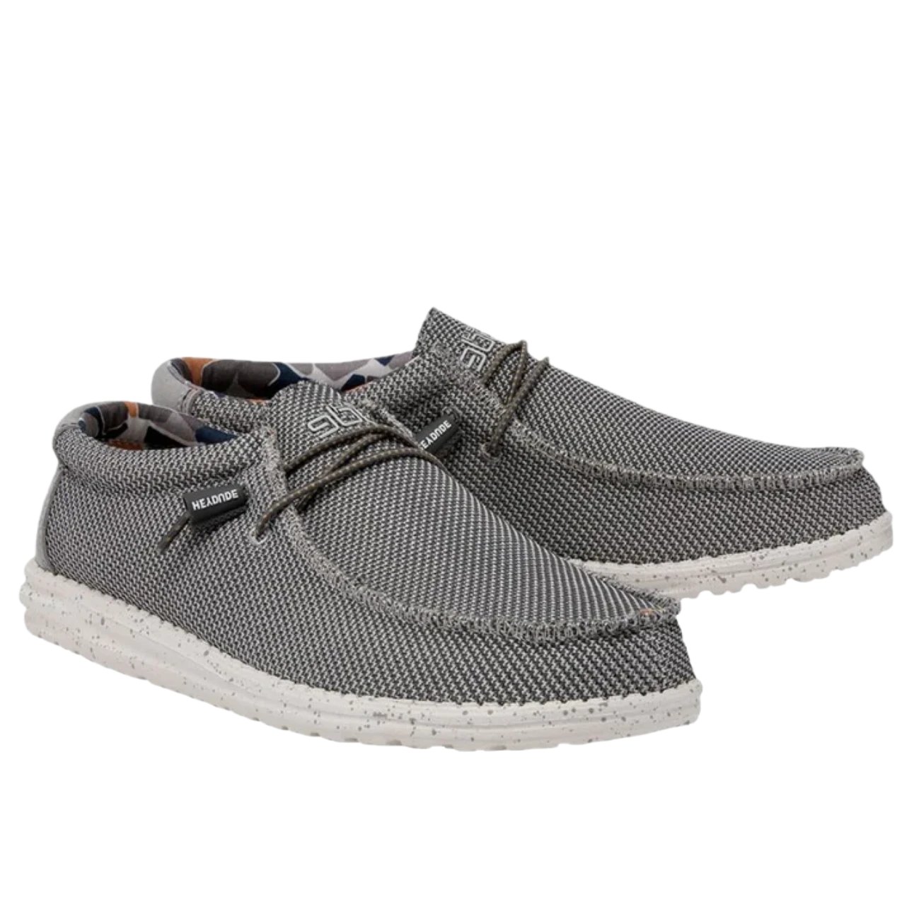 Hey Dude® Men's Wally Sox Asphalt Shoes 110352167 1 Hey Dude® Men's Wally Sox Asphalt Shoes 110352167