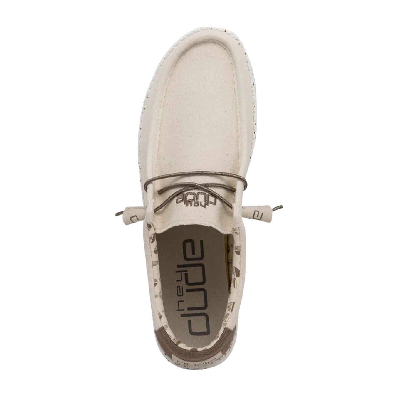 Hey Dude® Men's Wally Stretch Ivory Shoes 110380112 2 Hey Dude® Men's Wally Stretch Ivory Shoes 110380112 - Image 2