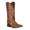 Circle G By Corral Ladies Embroidered Honey Brown Boots L5795