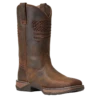 Ariat® Ladies Anthem Patriot Distressed Brown Square Toe Boots 10040271