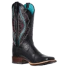 Ariat Ladies Primetime True Black Square Toe Boots 10035934