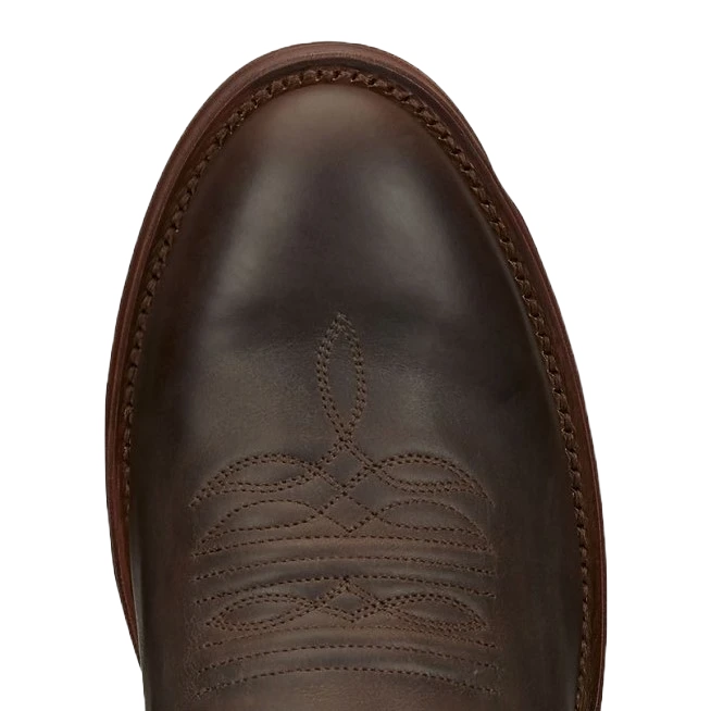 Tony Lama Men's Patron Bomber Brown Round Toe Western Boots TL3009 2 Tony Lama Men's Patron Bomber Brown Round Toe Western Boots TL3009 - Image 2